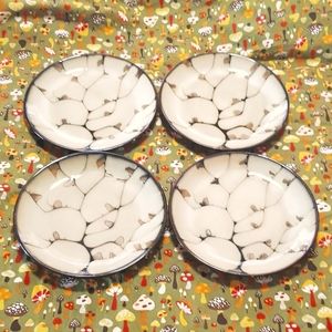 Set of 4 Mikasa Gourmet Basics Andria salad plates